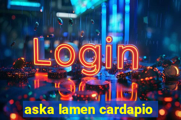 aska lamen cardapio